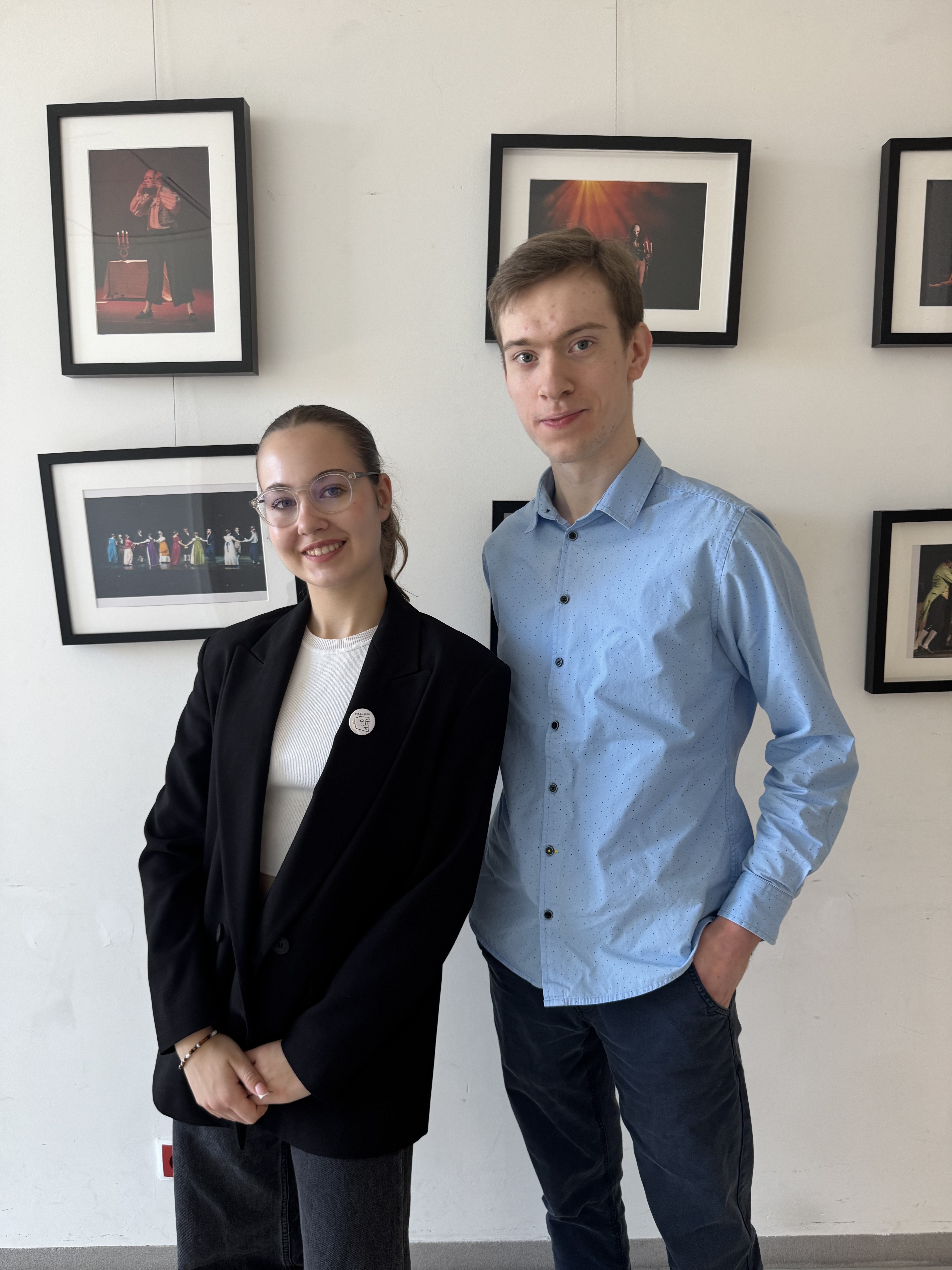 Michalina podczas pracy nad projektem Akademia Społeczna